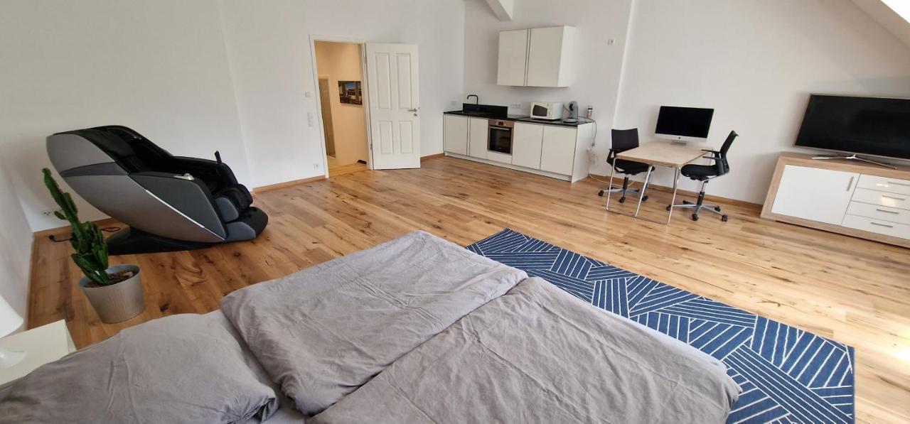 Apartment Mit Parkblick & Massagestuhl 라이프치히 외부 사진